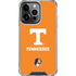 University of Tennessee-Knoxville T Logo on Orange iPhone 16 Pro Max Clear Case