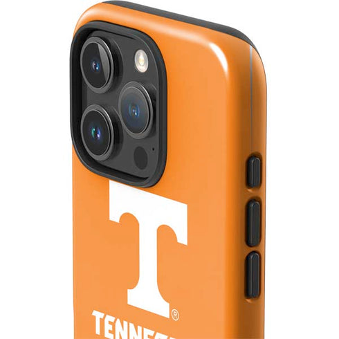 University of Tennessee-Knoxville T Logo on Orange iPhone 16 Pro Max Impact Case