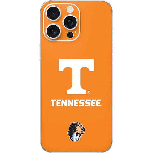 University of Tennessee-Knoxville T Logo on Orange iPhone 16 Pro Max Skin