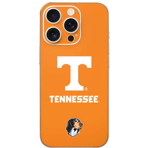 University of Tennessee-Knoxville T Logo on Orange iPhone 16 Pro Skin