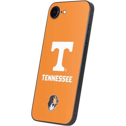 University of Tennessee-Knoxville T Logo on Orange iPhone 16e Skin