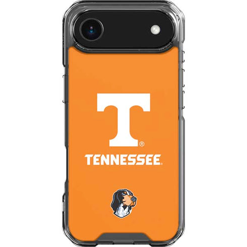 University of Tennessee-Knoxville T Logo on Orange iPhone 17 Air Clear Case