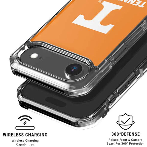 University of Tennessee-Knoxville T Logo on Orange iPhone 17 Air Clear Case