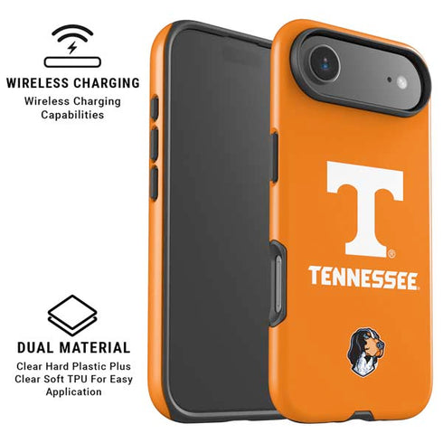 University of Tennessee-Knoxville T Logo on Orange iPhone 17 Air Magsafe Impact Case