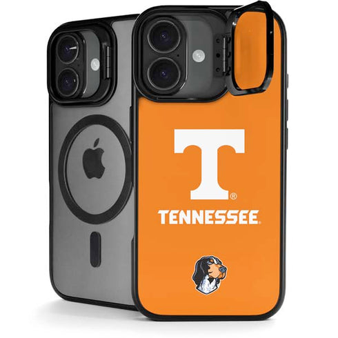 University of Tennessee-Knoxville T Logo on Orange iPhone 17 Kickstand Case