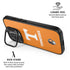 University of Tennessee-Knoxville T Logo on Orange iPhone 17 Kickstand Case