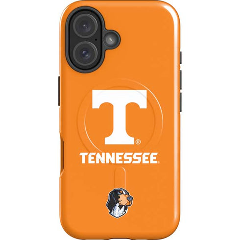 University of Tennessee-Knoxville T Logo on Orange iPhone 17 Magsafe Impact Case
