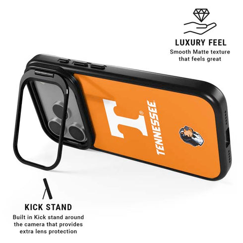 University of Tennessee-Knoxville T Logo on Orange iPhone 17 Pro Max Kickstand Case