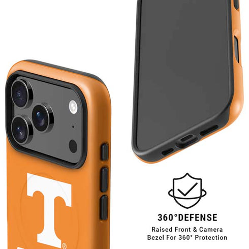 University of Tennessee-Knoxville T Logo on Orange iPhone 17 Pro Max Magsafe Impact Case