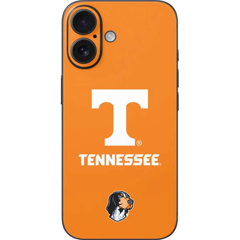 University of Tennessee-Knoxville T Logo on Orange iPhone 17 Skin