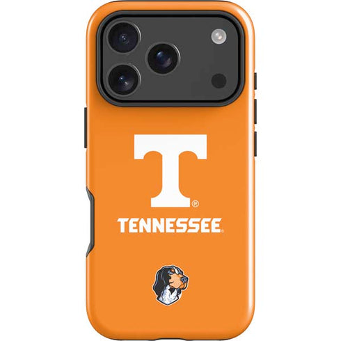 University of Tennessee-Knoxville T Logo on Orange iPhone 18 Pro Impact Case