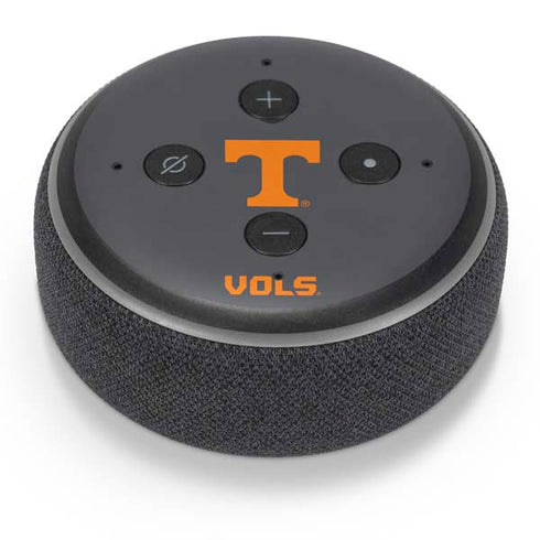 University of Tennessee-Knoxville T Logo Vols on Gray Amazon Echo Dot Skin