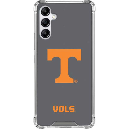 University of Tennessee-Knoxville T Logo Vols on Gray Gabb Phone 4 Clear Case