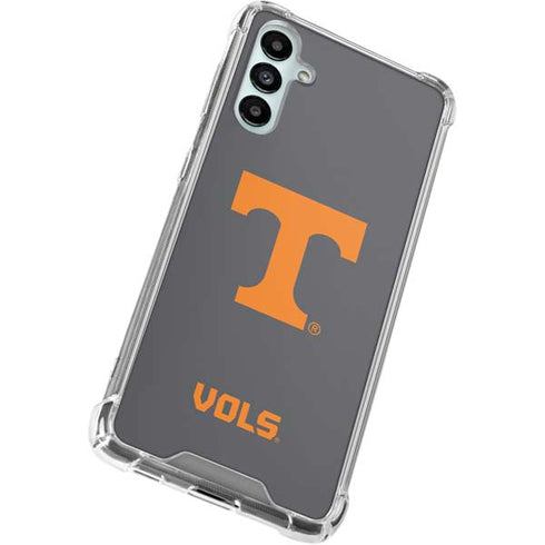 University of Tennessee-Knoxville T Logo Vols on Gray Gabb Phone 4 Clear Case