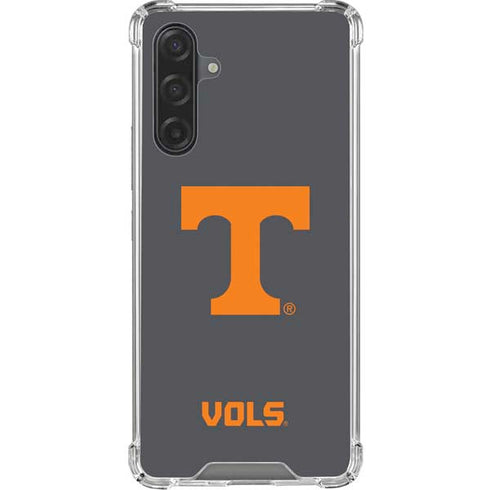 University of Tennessee-Knoxville T Logo Vols on Gray Galaxy A17 Clear Case
