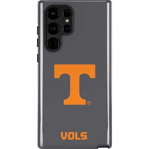 University of Tennessee-Knoxville T Logo Vols on Gray Galaxy S25 Ultra Impact Case
