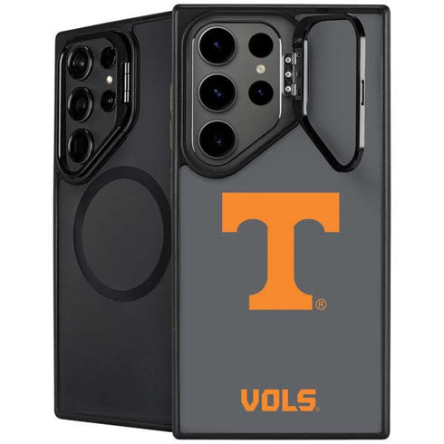 University of Tennessee-Knoxville T Logo Vols on Gray Galaxy S25 Ultra Kickstand Case