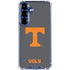 University of Tennessee-Knoxville T Logo Vols on Gray Galaxy S25 Clear Case