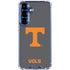 University of Tennessee-Knoxville T Logo Vols on Gray Galaxy S25 FE Clear Case