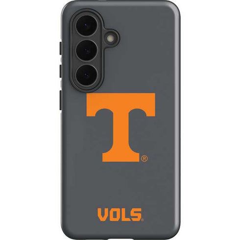 University of Tennessee-Knoxville T Logo Vols on Gray Galaxy S26 Impact Case