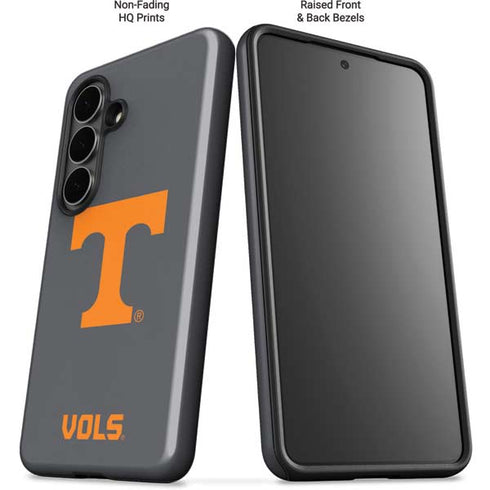 University of Tennessee-Knoxville T Logo Vols on Gray Galaxy S26 Impact Case