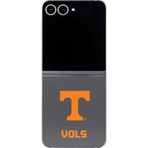 University of Tennessee-Knoxville T Logo Vols on Gray Galaxy Z Flip6 Skin