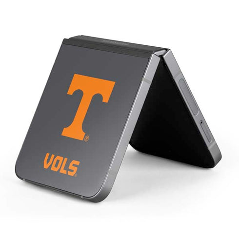 University of Tennessee-Knoxville T Logo Vols on Gray Galaxy Z Flip6 Skin