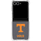 University of Tennessee-Knoxville T Logo Vols on Gray Galaxy Z Flip7 Clear Case