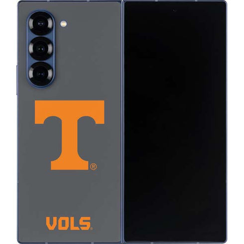 University of Tennessee-Knoxville T Logo Vols on Gray Galaxy Z Fold6 Skin
