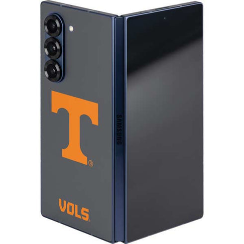 University of Tennessee-Knoxville T Logo Vols on Gray Galaxy Z Fold6 Skin
