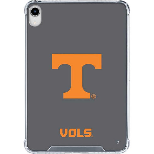 University of Tennessee-Knoxville T Logo Vols on Gray iPad 11th Gen (2025) Clear Case