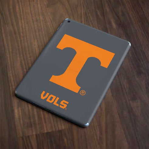 University of Tennessee-Knoxville T Logo Vols on Gray Apple iPad Skin
