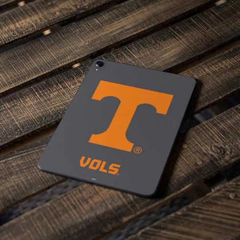 University of Tennessee-Knoxville T Logo Vols on Gray Apple iPad Pro Skin