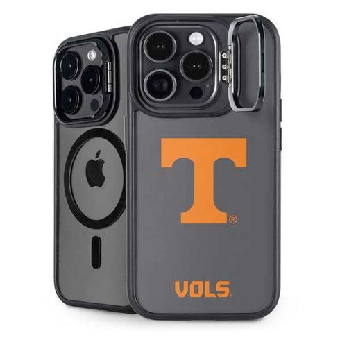University of Tennessee-Knoxville T Logo Vols on Gray iPhone 14 Pro Max Kickstand Case