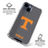 University of Tennessee-Knoxville T Logo Vols on Gray iPhone 15 Clear Case