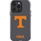 University of Tennessee-Knoxville T Logo Vols on Gray iPhone 15 Pro Impact Case