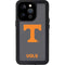 University of Tennessee-Knoxville T Logo Vols on Gray iPhone 15 Pro Waterproof Case