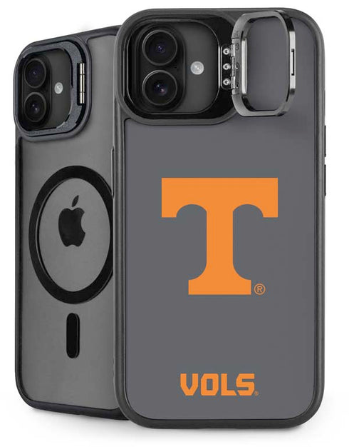 University of Tennessee-Knoxville T Logo Vols on Gray iPhone 16 Plus Kickstand Case