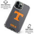University of Tennessee-Knoxville T Logo Vols on Gray iPhone 16 Pro Clear Case
