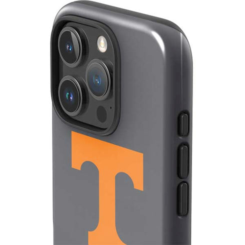 University of Tennessee-Knoxville T Logo Vols on Gray iPhone 16 Pro Impact Case
