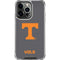 University of Tennessee-Knoxville T Logo Vols on Gray iPhone 16 Pro Max Clear Case