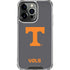 University of Tennessee-Knoxville T Logo Vols on Gray iPhone 16 Pro Max Clear Case