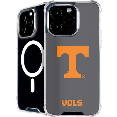 University of Tennessee-Knoxville T Logo Vols on Gray iPhone Cases