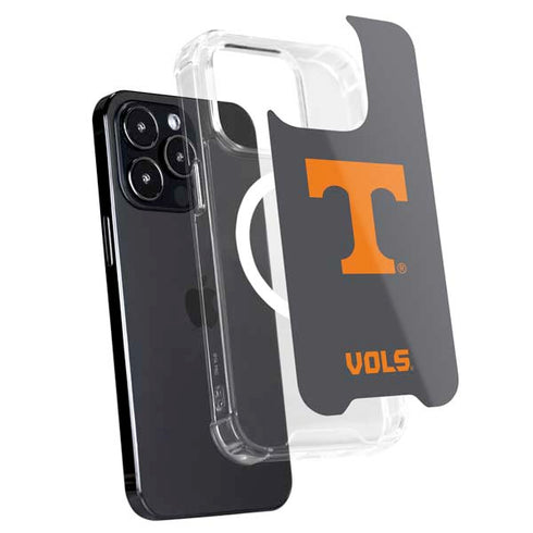 University of Tennessee-Knoxville T Logo Vols on Gray iPhone 16 Pro Max MagSafe Case