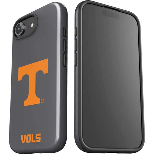 University of Tennessee-Knoxville T Logo Vols on Gray iPhone 16e Impact Case