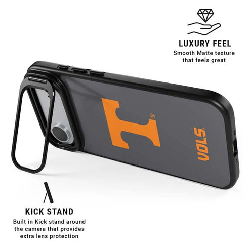 University of Tennessee-Knoxville T Logo Vols on Gray iPhone 17 Air Kickstand Case