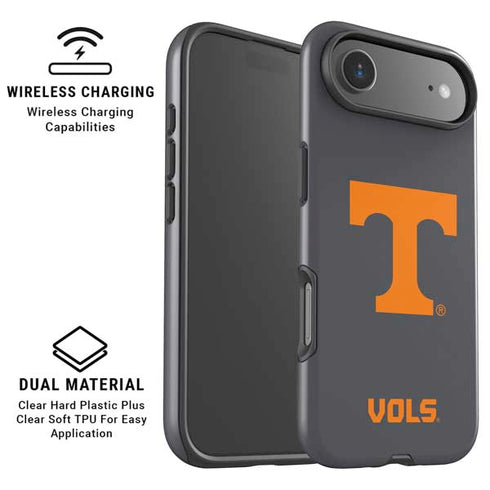 University of Tennessee-Knoxville T Logo Vols on Gray iPhone 17 Air Magsafe Impact Case