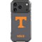 University of Tennessee-Knoxville T Logo Vols on Gray iPhone 17 Pro Clear Case
