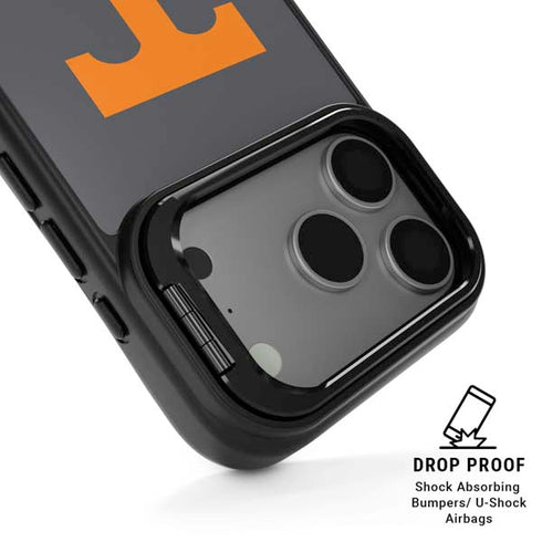 University of Tennessee-Knoxville T Logo Vols on Gray iPhone 17 Pro Kickstand Case