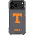 University of Tennessee-Knoxville T Logo Vols on Gray iPhone 17 Pro Max Clear Case